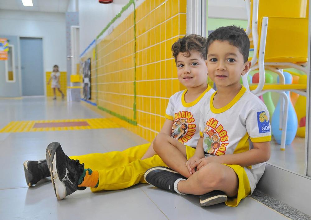 Capa da notícia: Primeira creche pública da Vila Telebrasília oferece educação de qualidade e transforma a vida de famílias do DF